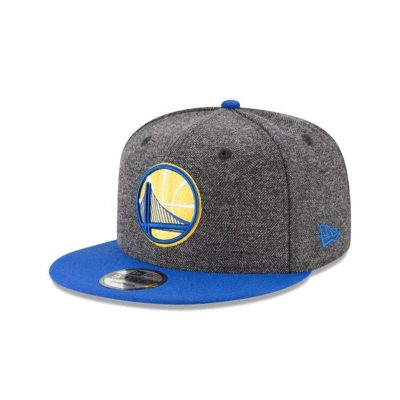 Golden State Warriors Gorra | New Era NBA Tweed Turn 9fifty Snapback Cap Mexico - Grises